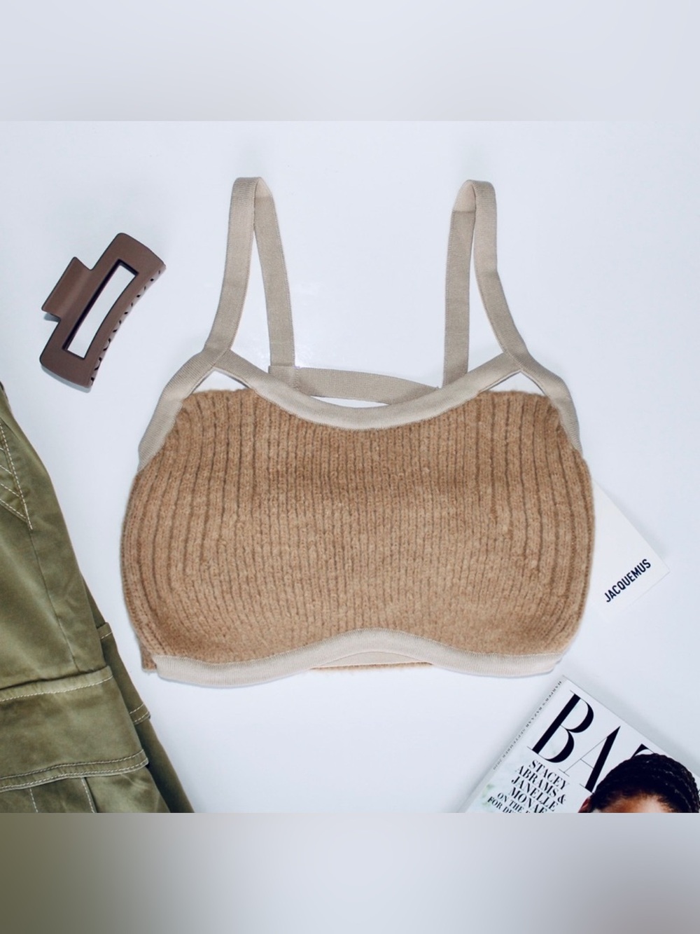 JACQUEMUS' 'Le Bandeau Bellinu' Bralette - Picture 2 of 4